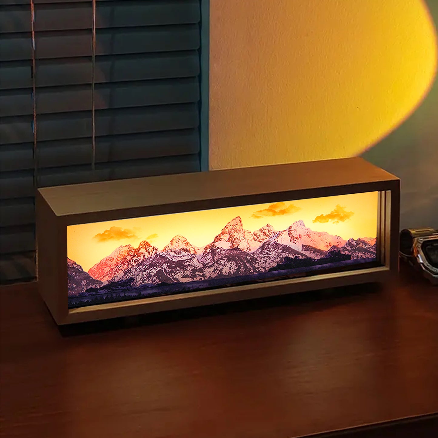 Mountain Acrylic Led Light Box