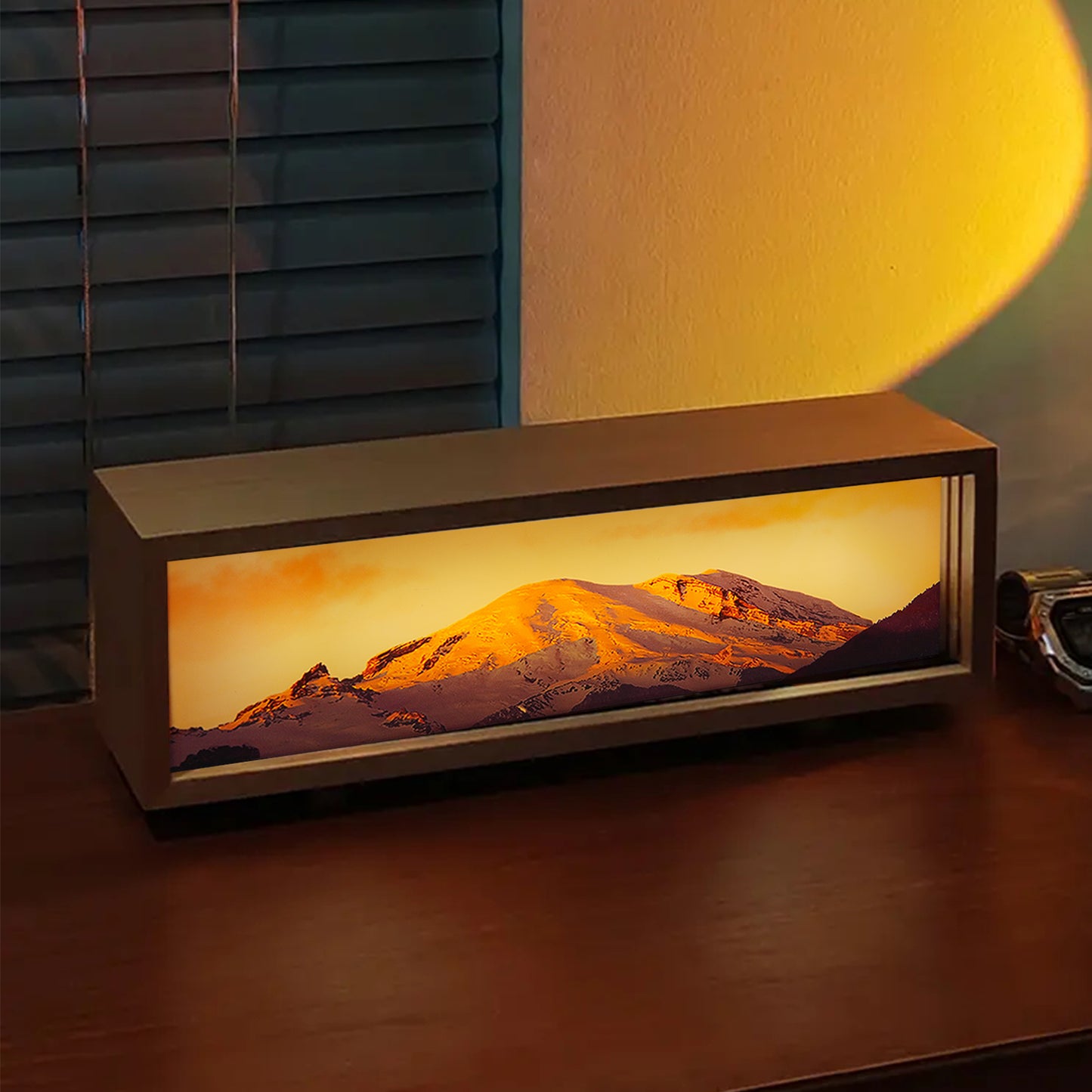 Mountain Acrylic Led Light Box