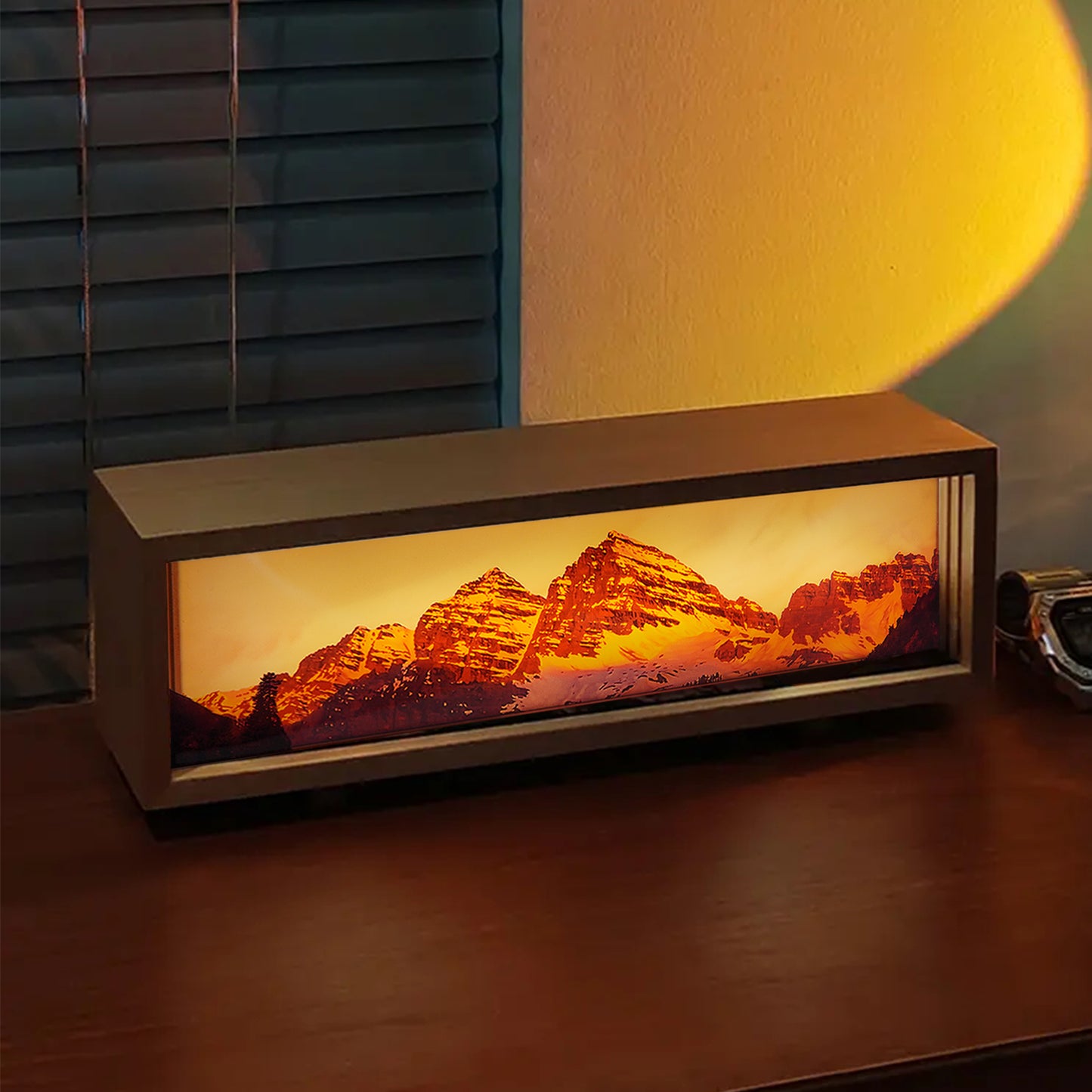 Mountain Acrylic Led Light Box