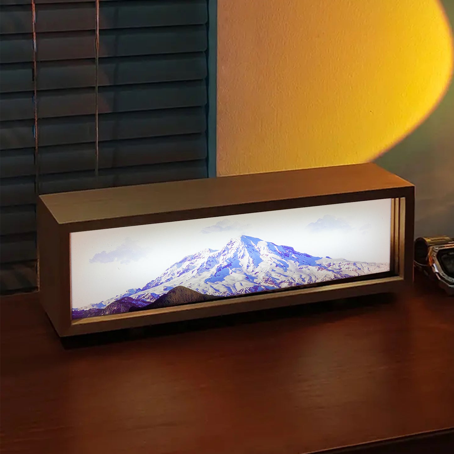 Mountain Acrylic Led Light Box