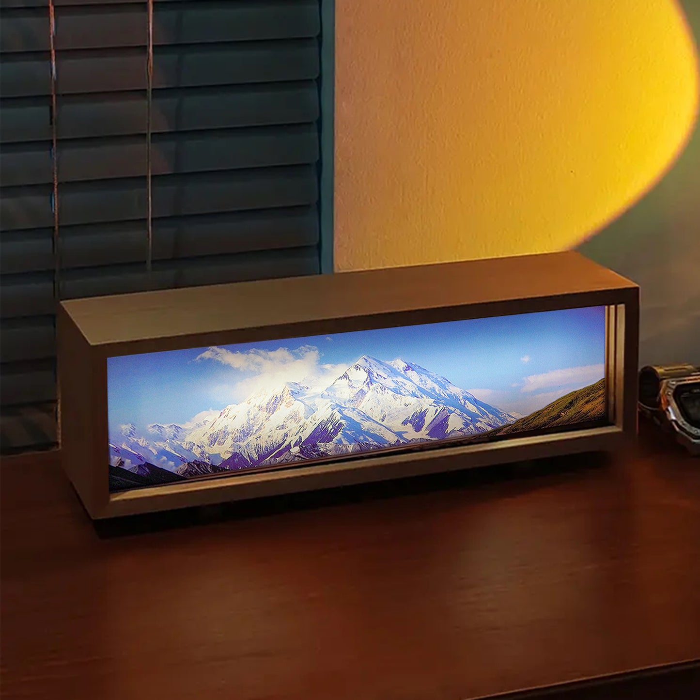 Mountain Acrylic Led Light Box