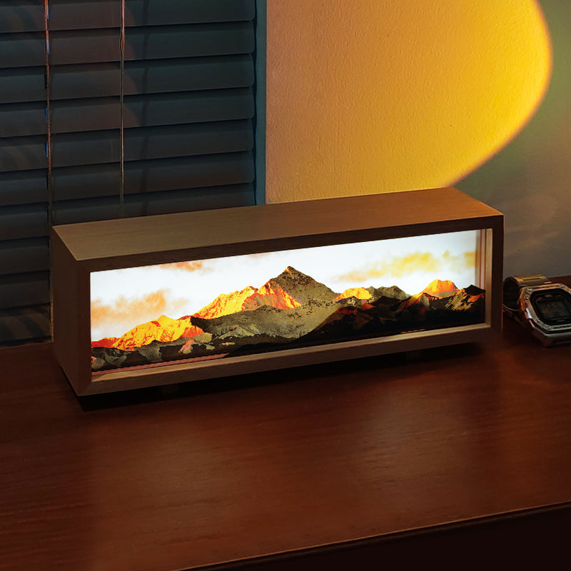 Mountain Acrylic Led Light Box