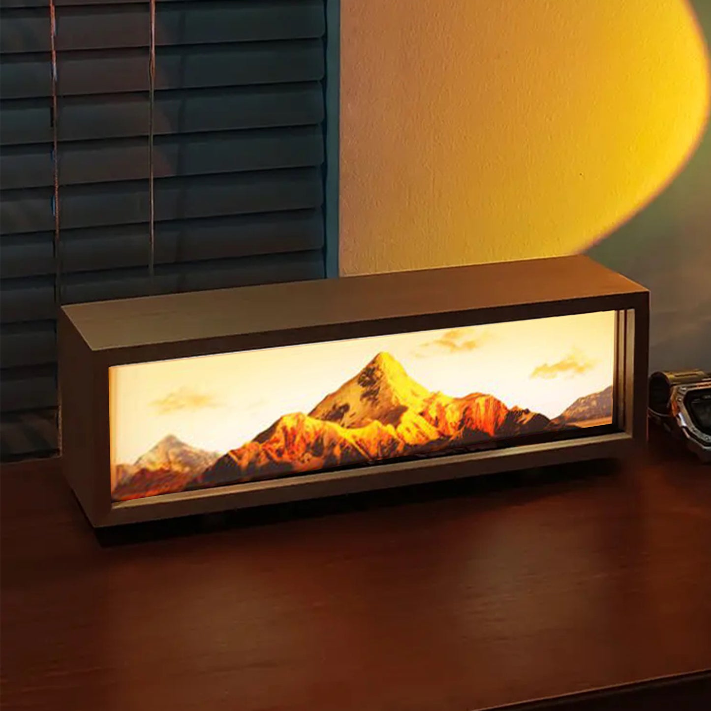 Mountain Acrylic Led Light Box