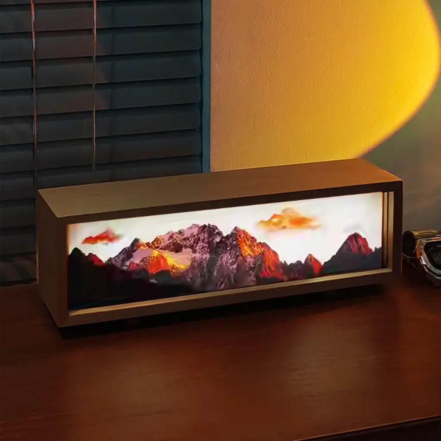 Mountain Acrylic Led Light Box